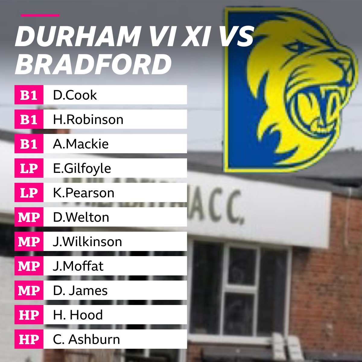 Durham VICC tweet media