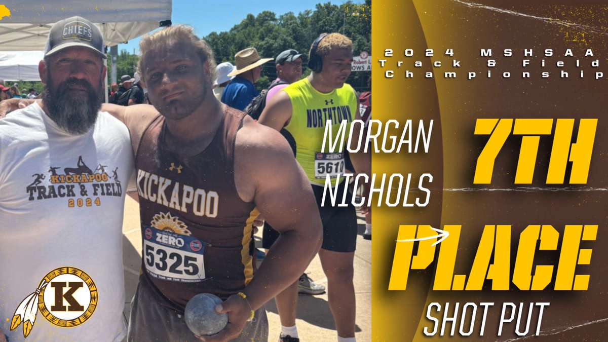We have our first All Stater. In his first state appearance Morgan finished 7th.