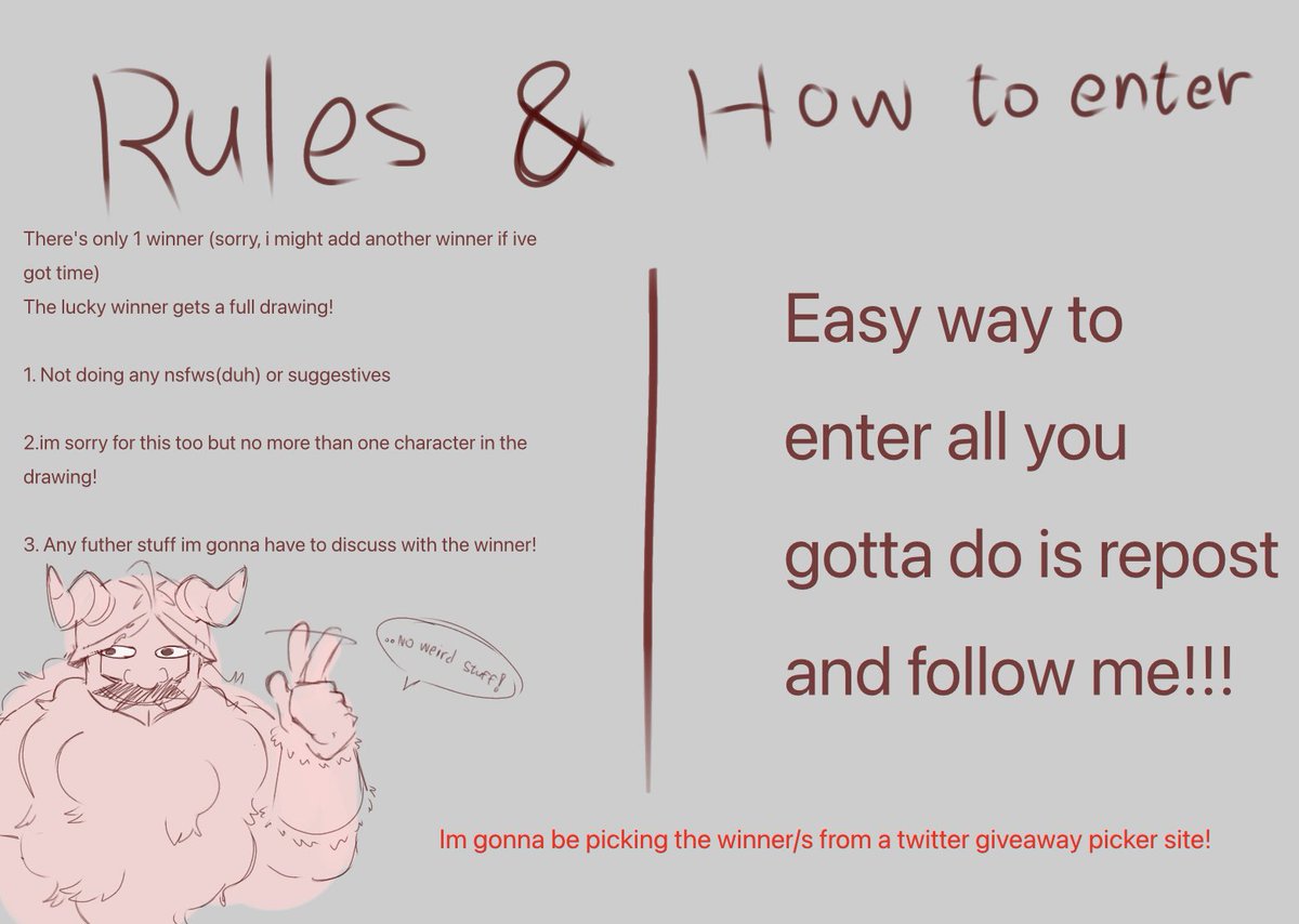 mrswirlypanda's tweet image. ART RAFFLE‼️🍥

(I forgot to include this in the images but it ends at june 7th)