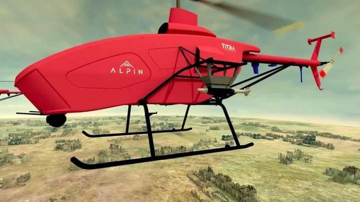 🇹🇷Türkiye'nin ilk insansız helikopteri ALPİN, deniz platformlarına iniş-kalkış yapabilme yeteneği kazanacak. #TürkiyeYüzyılı