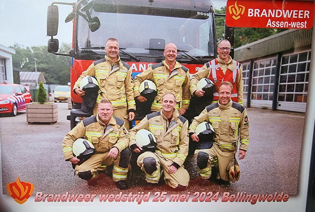 TROTS! op het behalen van de 4e plaats bij de brandweerwedstrijden te #Bellingwolde !!!