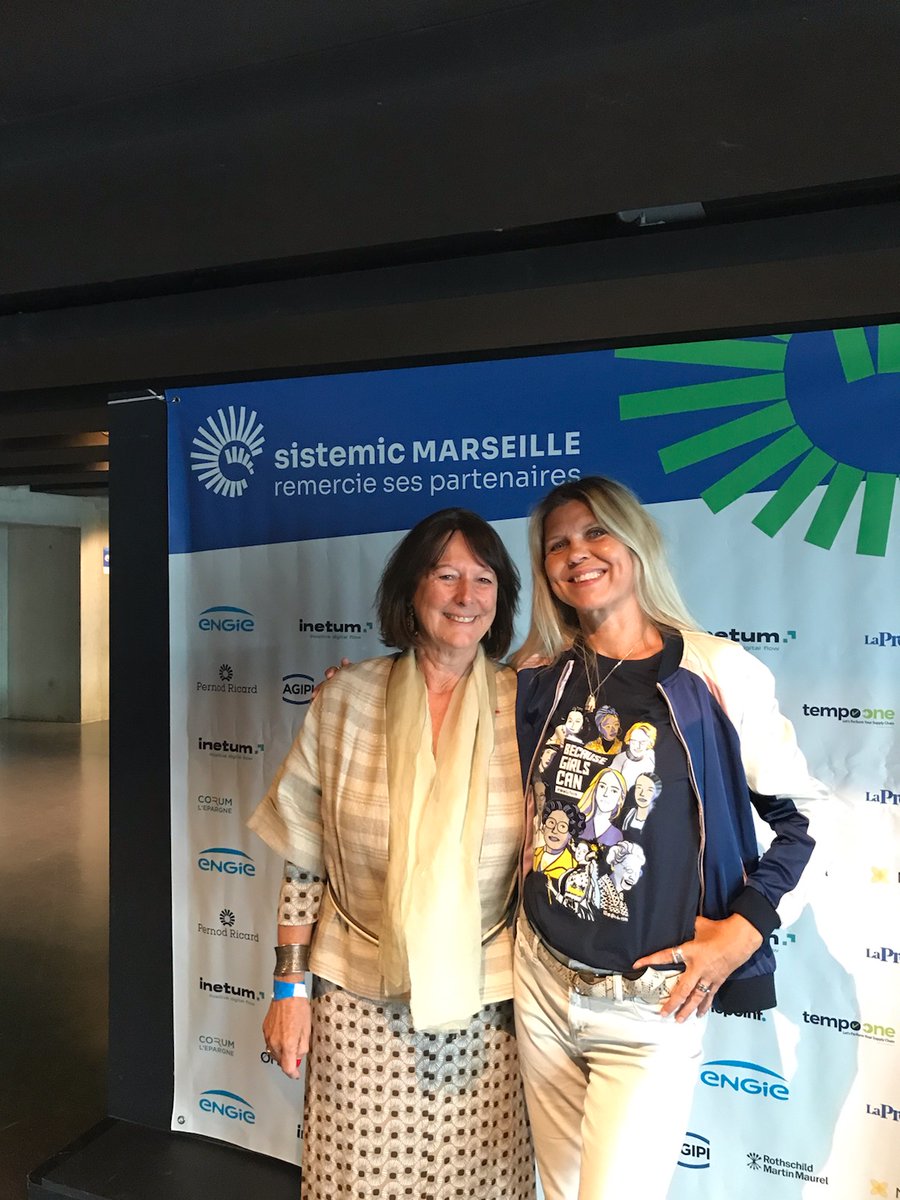 Catherine Ladousse (@catladousse) on Twitter photo Un grand bonheur de retrouver <a href="/MereteBuljo/">Merete BULJO #PariteEco #JeSuisSignataire⚡️</a> à Marseille à <a href="/Sistemic_stem/">SISTEMIC - Sisters in STEM</a> toujours aussi engagée et dynamique pour attirer les filles dans la technologie.. Dans le sud ! A très vite <a href="/digital_ladies/">Digital Ladies &Allies⚡️#WoGiTech #VivaTech 🎉</a> <a href="/SANDDELA/">Sandrine Delage #WoGiTech #Vivatech</a> <a href="/VivaTech/">Viva Technology</a> <a href="/AudedeThuin/">Aude de Thuin</a> @SolenneBLG <a href="/corne_sarah/">Sarah Corne</a> Un grand bonheur de retrouver <a href="/MereteBuljo/">Merete BULJO #PariteEco #JeSuisSignataire⚡️</a> à Marseille à <a href="/Sistemic_stem/">SISTEMIC - Sisters in STEM</a> toujours aussi engagée et dynamique pour attirer les filles dans la technologie.. Dans le sud ! A très vite <a href="/digital_ladies/">Digital Ladies &Allies⚡️#WoGiTech #VivaTech 🎉</a> <a href="/SANDDELA/">Sandrine Delage #WoGiTech #Vivatech</a> <a href="/VivaTech/">Viva Technology</a> <a href="/AudedeThuin/">Aude de Thuin</a> @SolenneBLG <a href="/corne_sarah/">Sarah Corne</a>