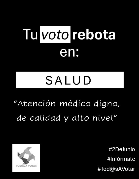 #TodosAVotar #2DeJunio #TuVotoEsTuPoder #Infórmate 
<a href="/TodosaVotar03/">TODOS A VOTAR</a>