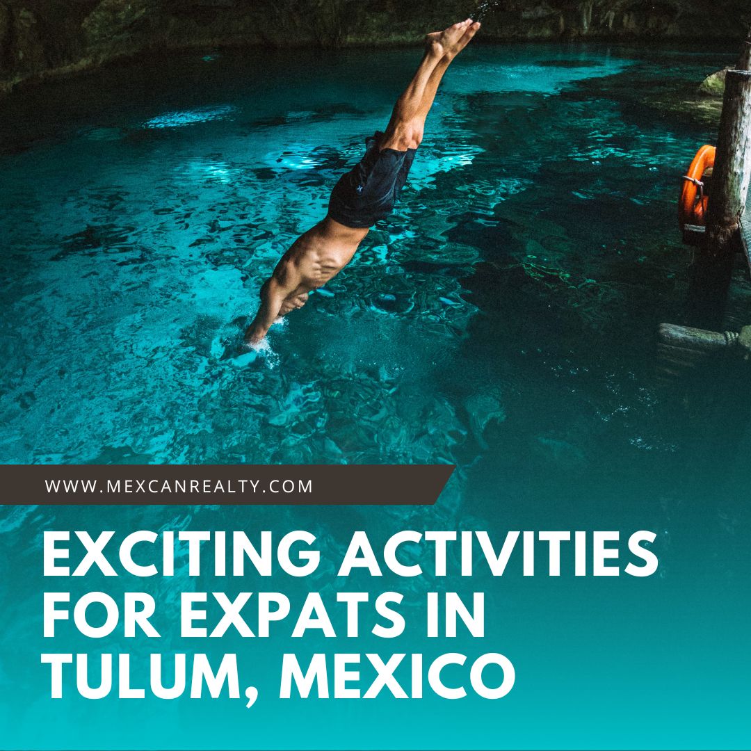 Exciting Activities for Expats in Tulum, Mexico 😎🌎🌊

Read more here: mexcanrealty.com/blog/exciting-…

#MexicanRealEstate #CanadianRealEstate #MexicanProperty #CanadianProperty #MexicanRealEstateInvestment #CanadianRealEstateInvestment #MexicanRetirementProperty #RealEstateInvestor