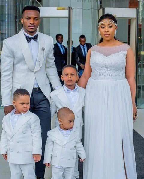 DNA Test confirms Nigerian footballer, Kayode Olarenwaju, is not the biological father of his 3 children with his wife, Ezinne Okoro. Womennnnnn