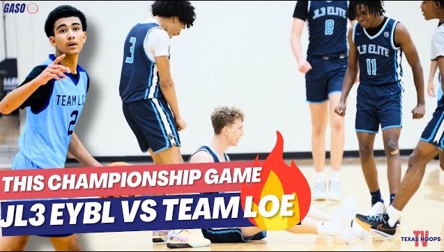 Team L.O.E vs JL3 EYBL in a banger of a #GASO Championship game 🔥👀 Watch Now ⬇️ youtu.be/7FRtkbg84qc @CardellHills @JL3Elite @TexasHoopsGASO