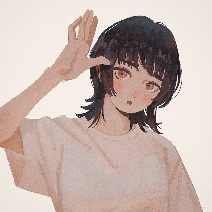 「:o black hair」 illustration images(Latest)