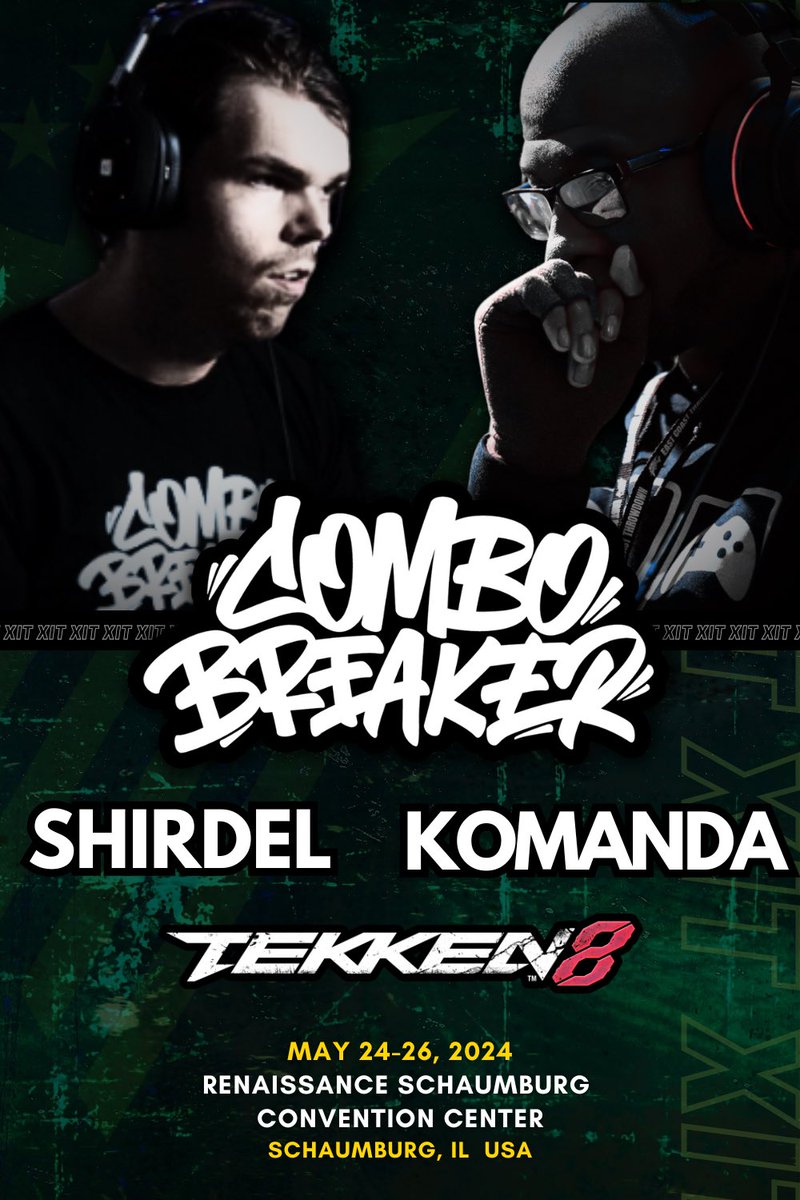 It’s Day 2 of #COMBOBREAKER2024!

The competition is heating up! 

<a href="/TK_Komanda/">Komanda</a> is 3-0 heading to Pool V149 at 8PM CST, Winners QF while <a href="/Shirdel7221/">Shirdel (Charlie)</a> begins today at 4PM CST in pool R109, Winners R2.

Let’s get it! 💚 🦇