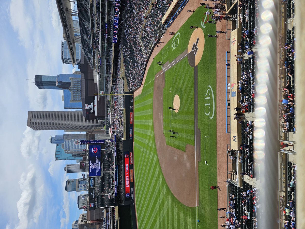 View from my seat @Twins