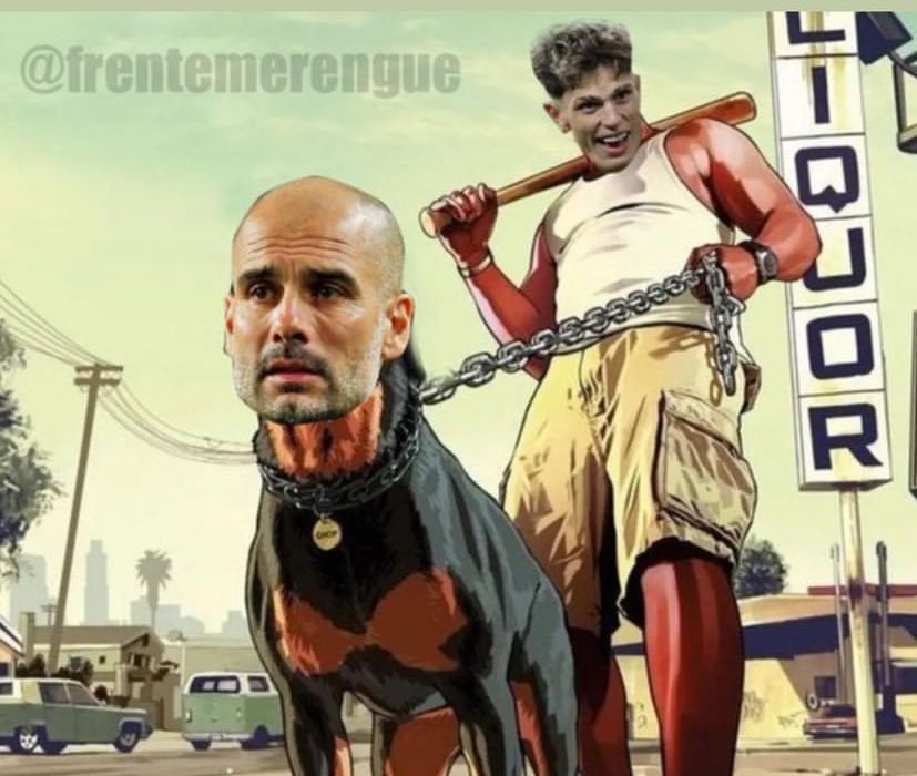 garna's tweet photo. Manchester is red pepe https://t.co/c5kSTTHhfg