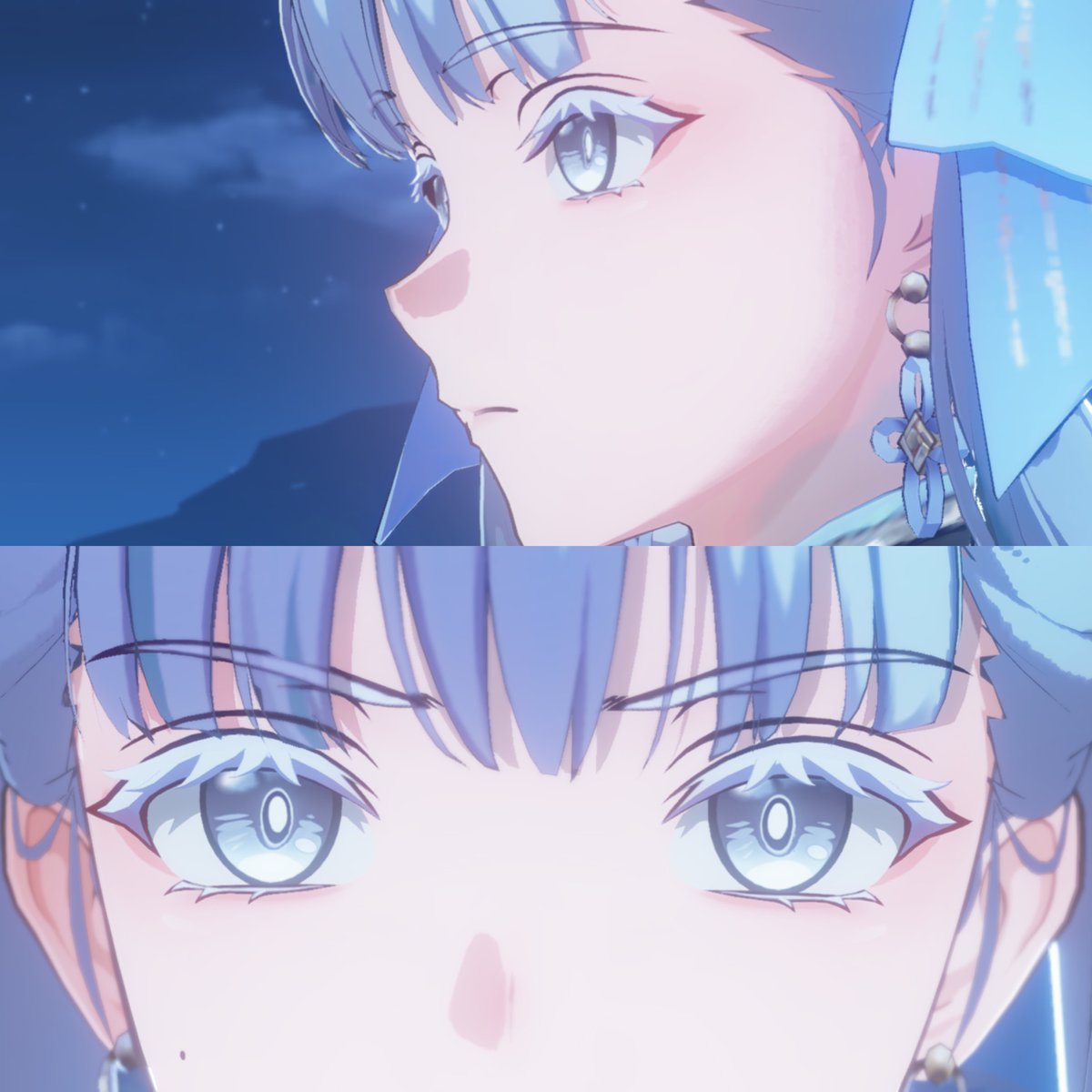 Her eyes beauty is unbelievable