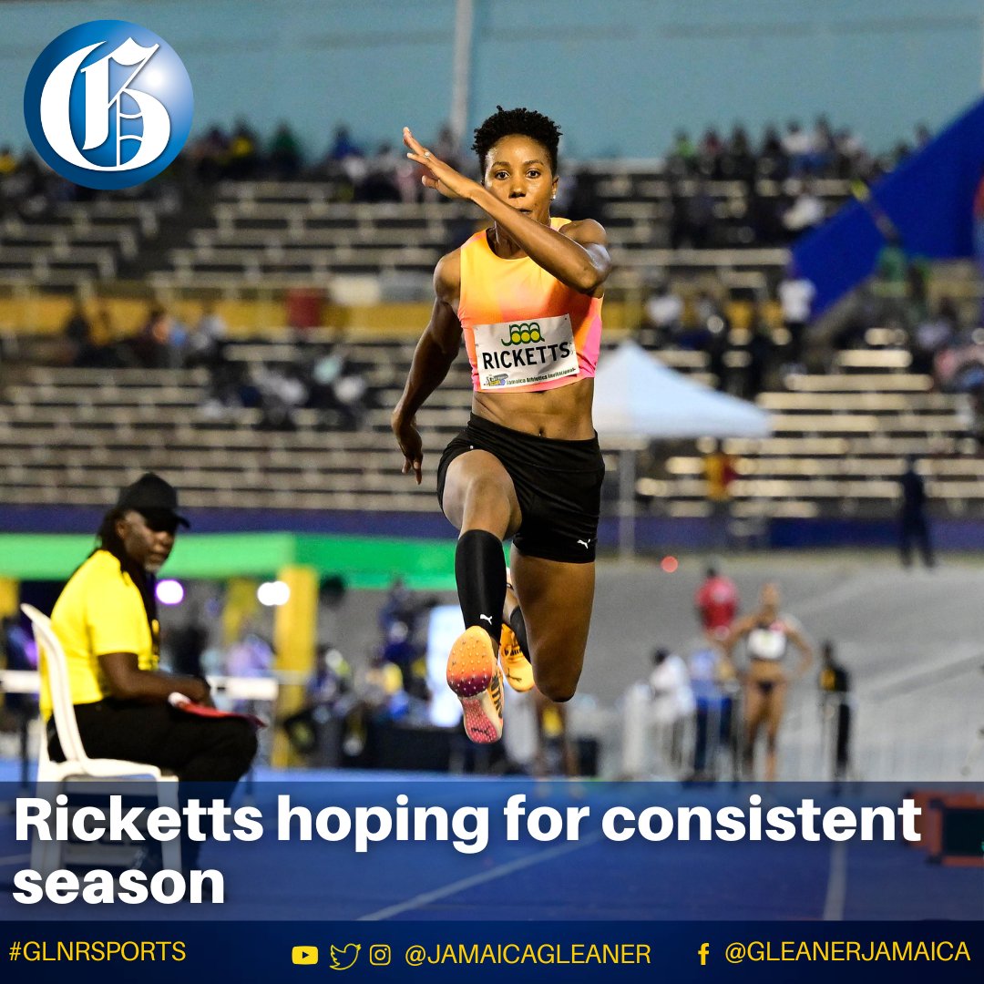 As she continues her preparations for the Paris Olympics Games later this year, Jamaica’s triple jumper Shanieka Ricketts says she is hoping for more consistent performances this season.

Read more: jamaica-gleaner.com/article/sports… #GLNRSports