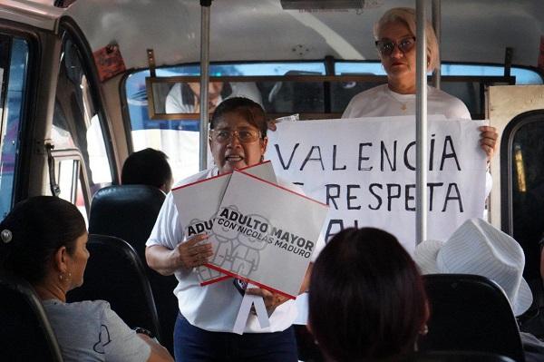 Alcaldía de Valencia desarrolla campaña de sensibilización sobre el buen trato a adultos mayores en el transporte público rnv.gob.ve/prensa/?p=3781…… #MaduroSeLasSabeTodas #YoSoyDeAqui