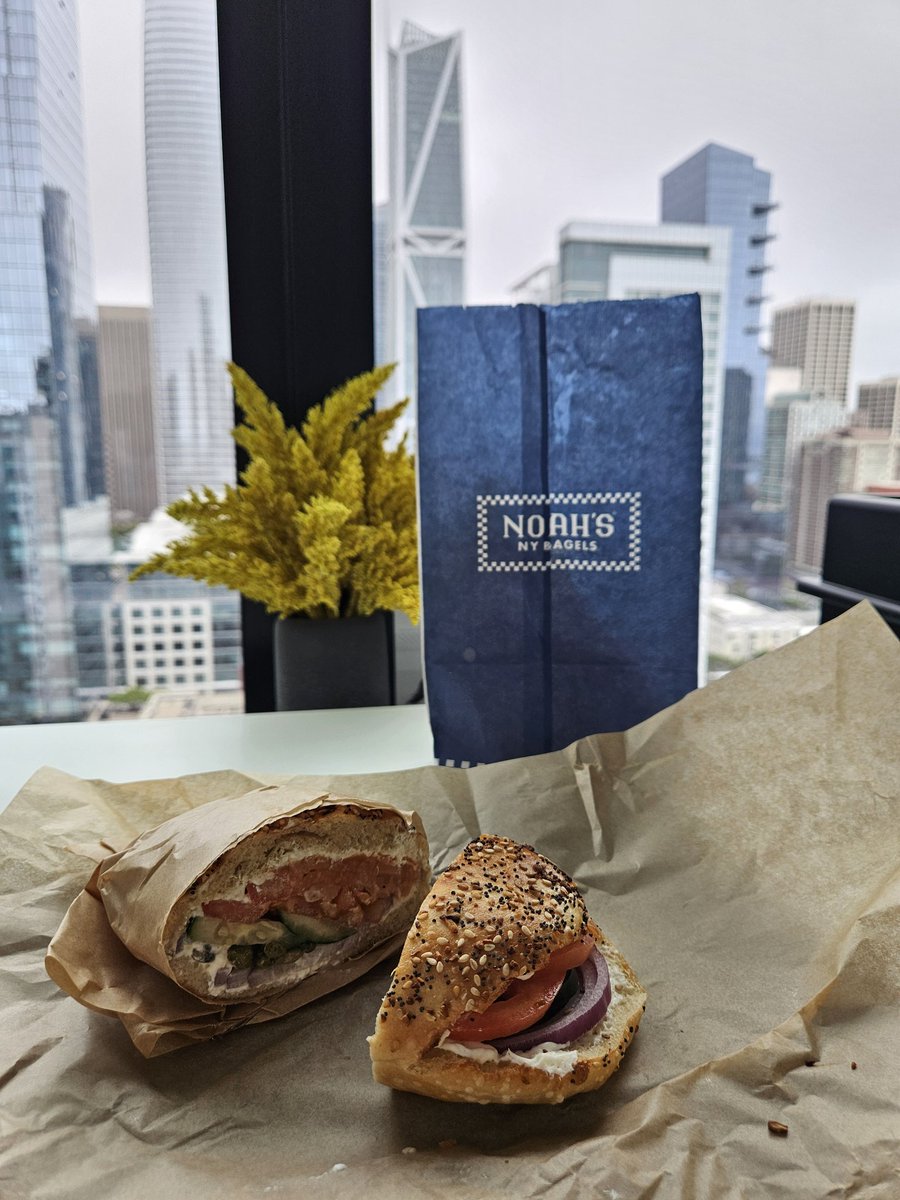 Fabio Lima, MD, MPH 🫀 (@fabiolimamd) on Twitter photo Only took me 1 year to find good lox bagels in SF, but this place definitely does it right. Ironically, they're NY based.
<a href="/noahsnybagels/">Noah's NY Bagels</a> Only took me 1 year to find good lox bagels in SF, but this place definitely does it right. Ironically, they're NY based.
<a href="/noahsnybagels/">Noah's NY Bagels</a>