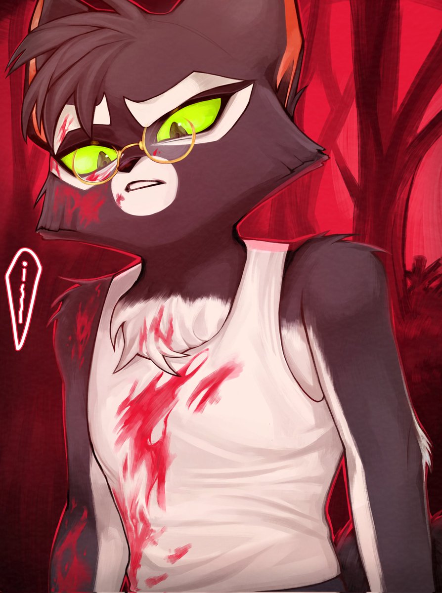 MOKIEART's tweet image. 💥🪓
#lackadaisycats #Lackadaisy #lackadaisyfanart #mordecai #fanart