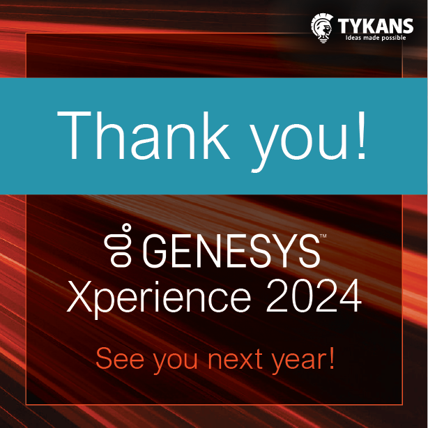 Thank you to everyone who stopped by the #Tykans booth at <a href="/Genesys/">Genesys</a> #Xperience24! Your enthusiasm and interest in our solutions were truly inspiring. We look forward to building on the connections we made and driving innovation together. 🌟 #ThankYou #Innovation #Genesys #CX #EX