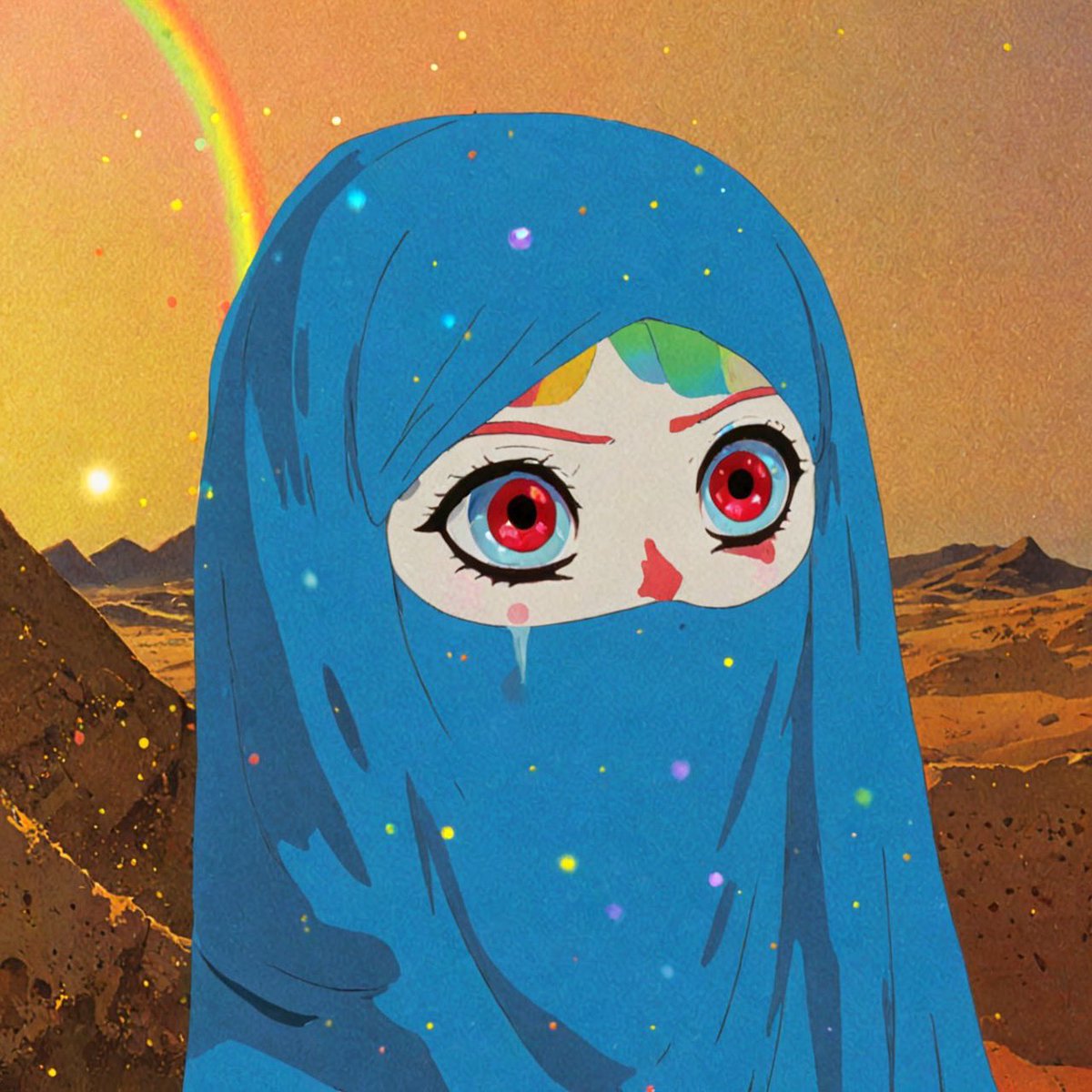 YOOOOOOOO she’s got that rainbow drip! 🌈 <a href="/NiqadyMaker/">NO.</a> 

✨GIVEAWAY ALERT✨

Here’s your chance to get a WL spot for Niqady Maker! 

To enter:

• Like &amp; Retweet 

• Tag 3 friends 

• Follow <a href="/what3verman/">✨whateverman✨🎙️</a> <a href="/fuxigod/"></a> <a href="/bull_and_bean/">✨BULL & BEAN ✨🎙️</a> 

• Comment Sol Addy

Winner will be announced on