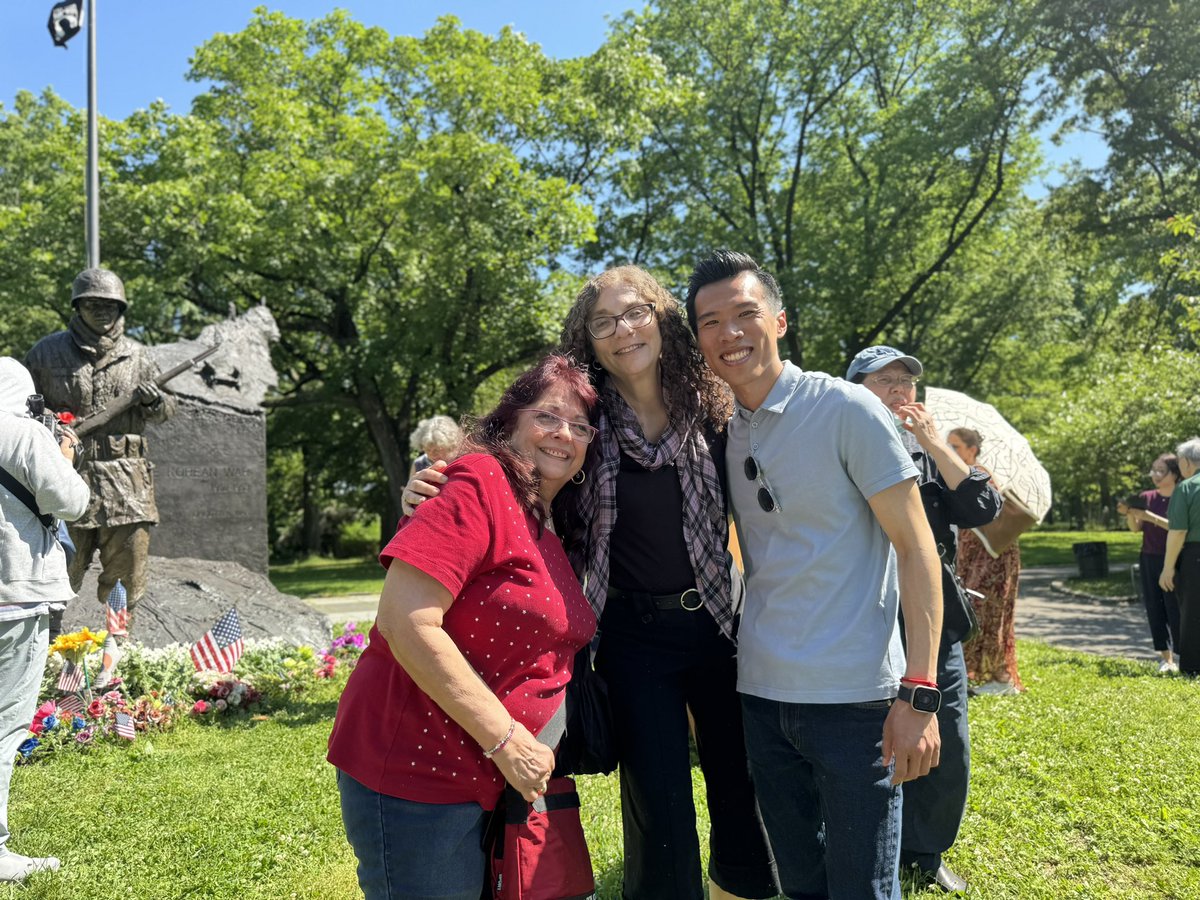 Gathering in remembrance at the heart of Kissena Park for the 3rd Annual Flushing Memorial Day Observance, honoring the courage and sacrifice of our soldiers.

#AndyChen #District40 #Queens #Flushing #memorialday