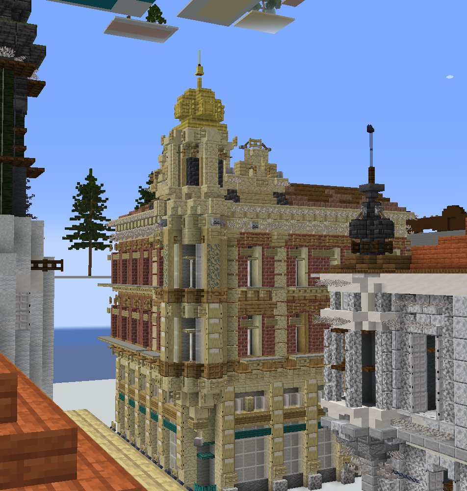 R4bloit's tweet image. 久しぶりの建築
#ちゃぼ鯖 #minecraft