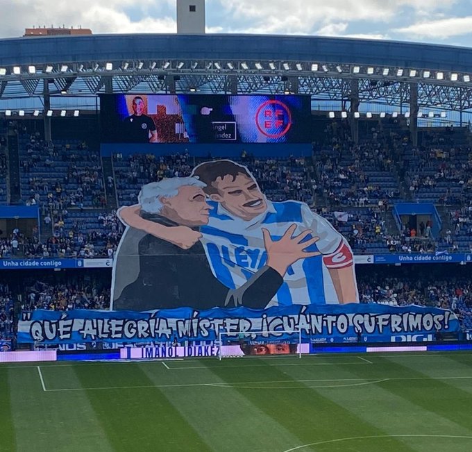 Riazor se despide de la 1RFEF 📷 @riazororg