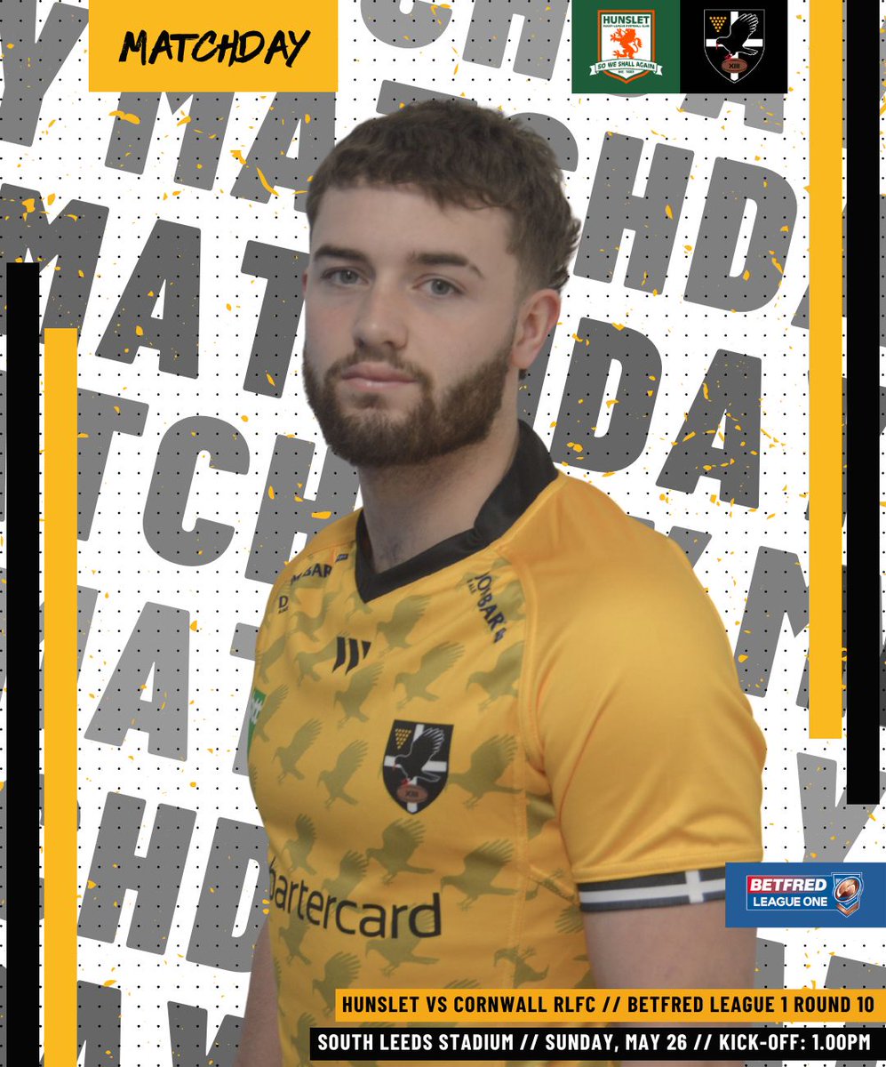 𝗠𝗔𝗧𝗖𝗛𝗗𝗔𝗬 〓〓 🛣 On the road (again) and off to Hunslet... 🖤💛 #Kernowkynsa #RugbyLeague