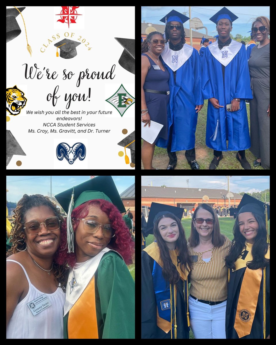 We are beyond proud of our NCCA graduates 🎓 🎉! We wish we could include all the great photos but here are just a few. #classof24 #nccaway