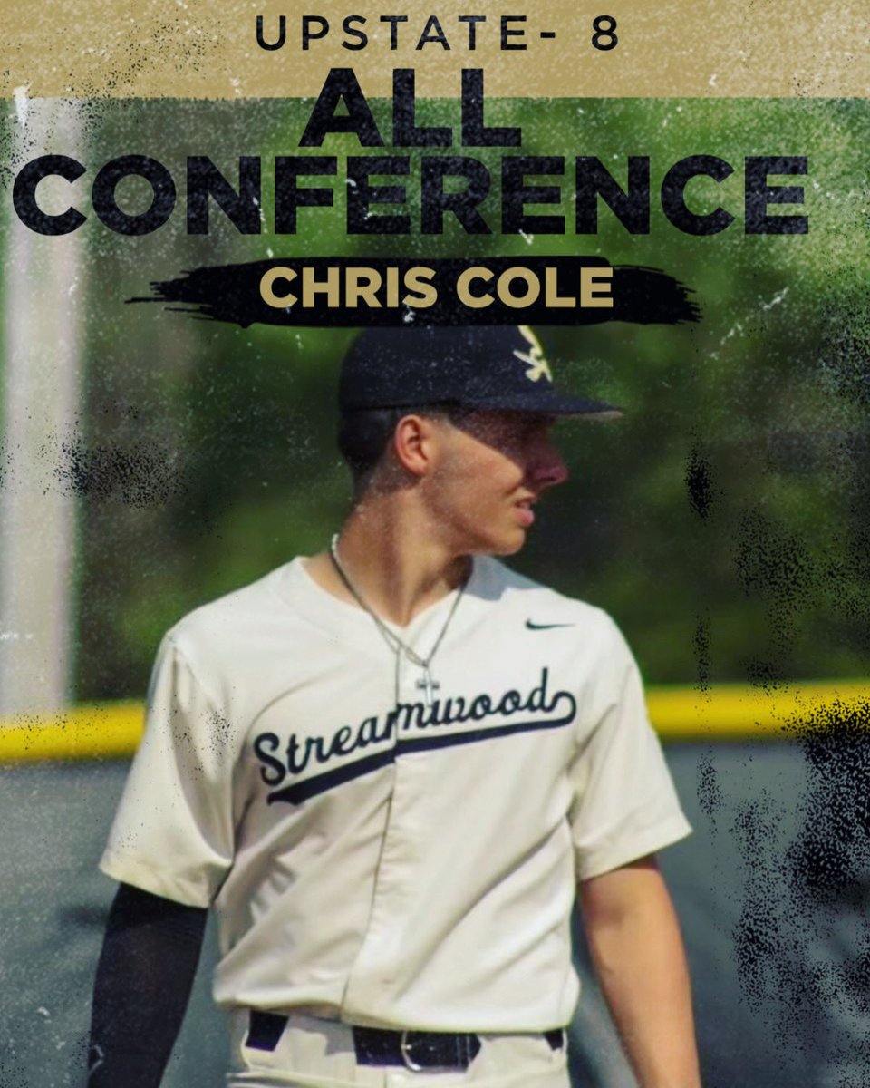 Congrats to our guy Chris Cole!

2024 Upstate- 8 All Conference!