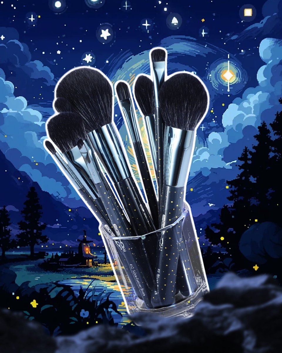 🌜🌜🌜Brushes paint your beauty during the day.🌃🌃🌃
Please paint your dream with the moon, stars and fireflies.
Get inspired with @eigshowbeauty✨✨
#Eigshowbrushes #Eigshowbeauty #Makeup #Beautytips#MakeupBrushes #ProfessionalMakeup #comestic #makeupartist #Dream #Moon