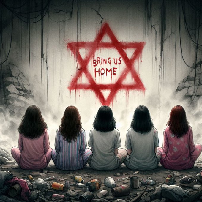 Liri Albag 💔 Agam Berger 💔 Daniella Gilboa 💔 Karina Ariev 💔 Naama Levy 💔 #BringThemHome