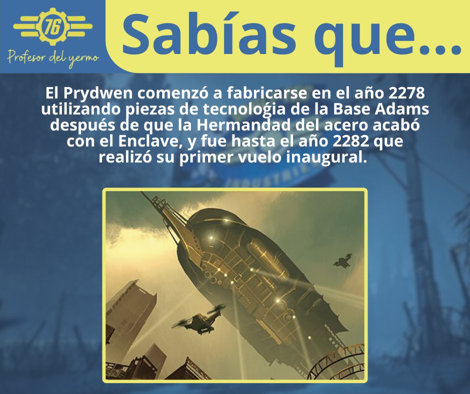 Sabías que...
#Fallout 
#Fallout3
#FalloutNV
#Fallout4
#Fallout76
#Bethesda
#PrimeVideo
#falloutonprime⚡️