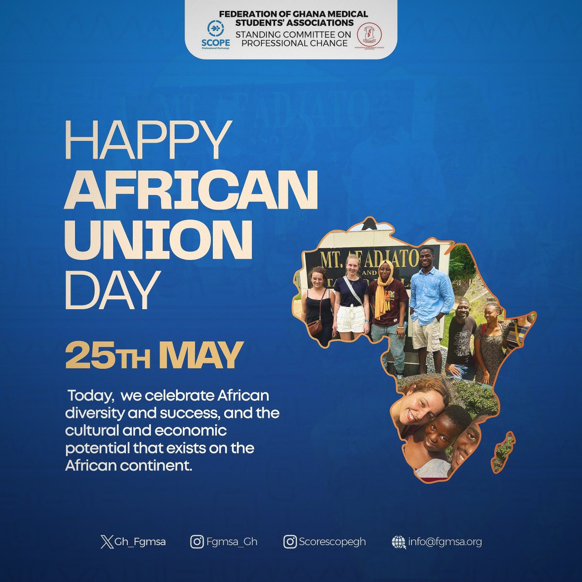 fgmsascope's tweet photo. Happy African Union Day💙 https://t.co/Hc1WwTaOs0