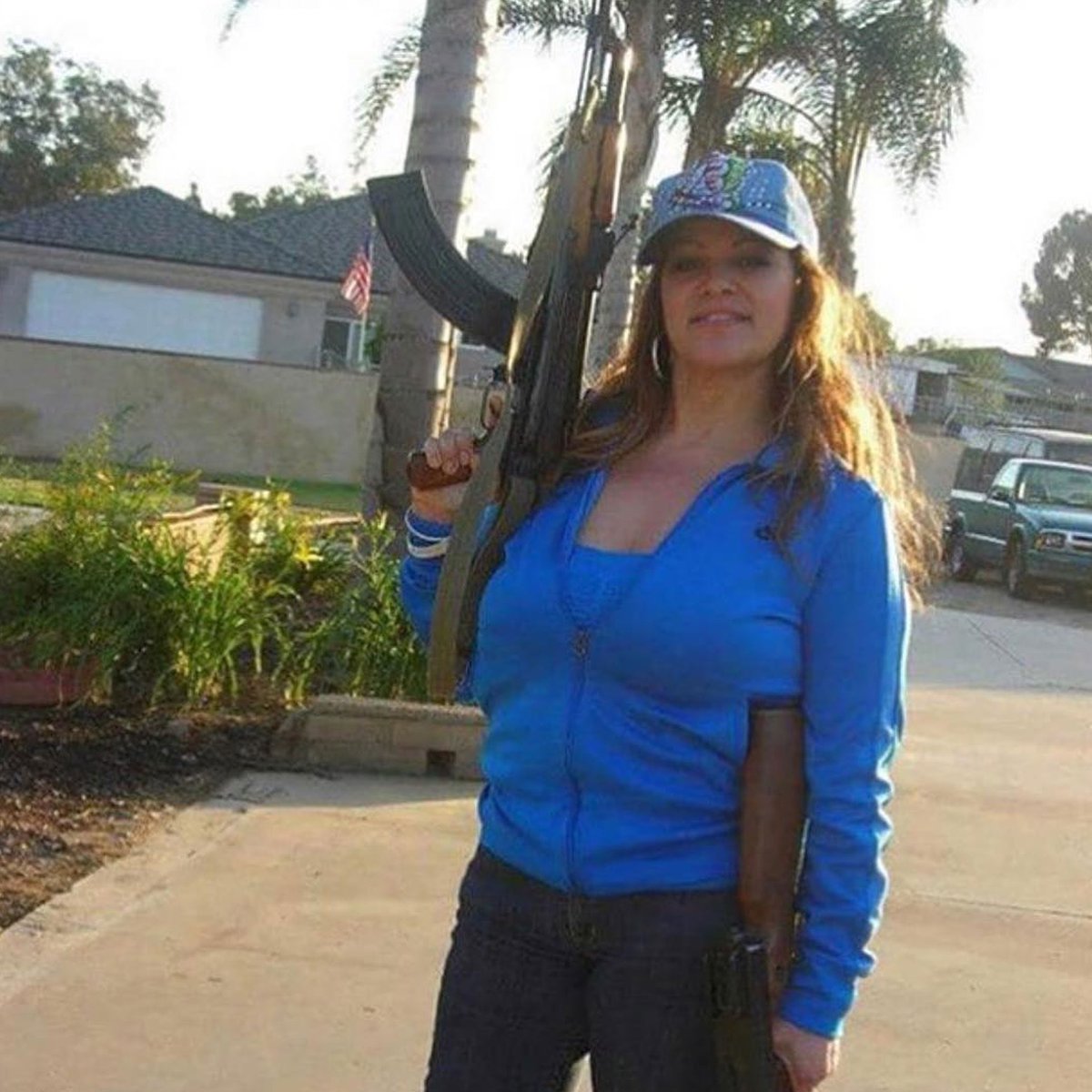 Me and barbs otw to #FREENICKI 🇺🇸