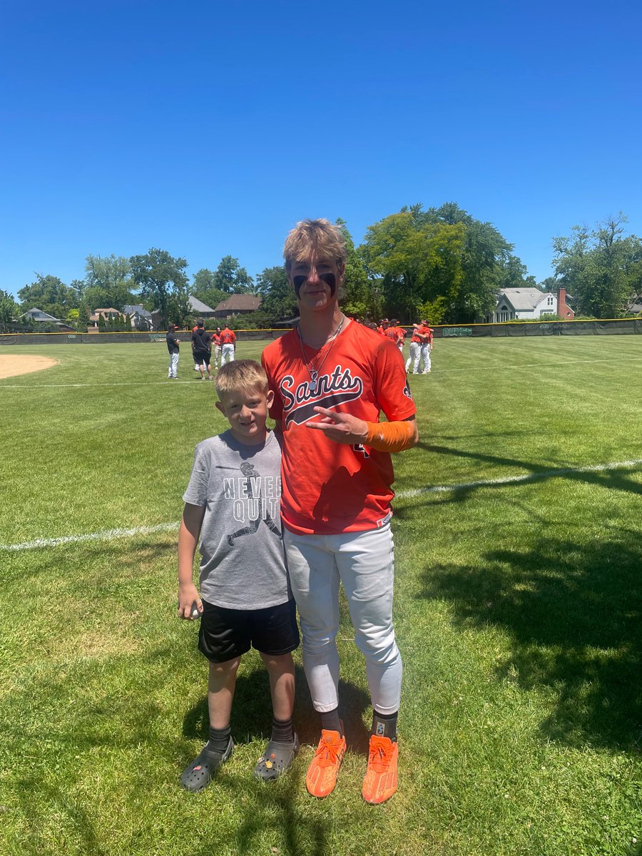 Congrats to <a href="/stce_baseball/">St. Charles East Baseball</a> on a great season. Even in defeat, Connor got his ball signed by Joey Arend and a picture. Class act guy and made my son’s day!  Way to present the Saints so well!!!
