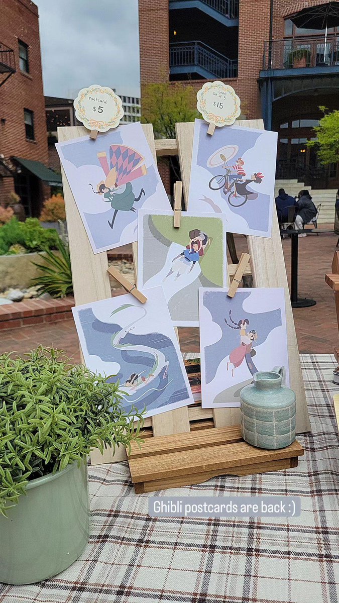 chillustrates's tweet photo. Set up at Old Town Pasadena :) come by today 11-4pm! https://t.co/8H0Px5FydB