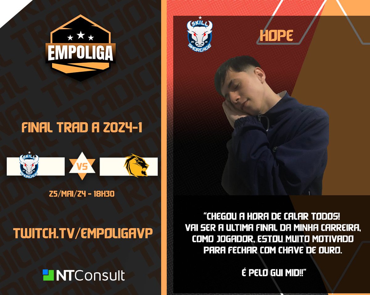 Tem gente prometendo a CALAR A BOCA dos adversários e rolou homenagem!

Se liga no que o <a href="/Hopelol77/">hope</a> falou sobre a expectativa dessa final entre <a href="/skillshortageof/">Skill Shortage Oficial</a> e <a href="/Insanos_Gaming1/">TTCR Insanos 🦁</a> !