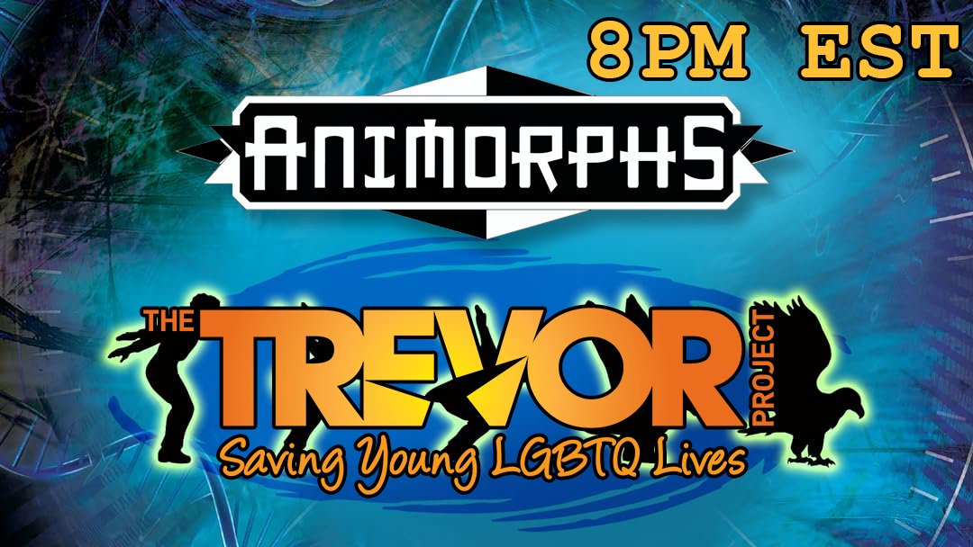 #Animorphs continues tonight at 8PM EST! Reading the Hork Bajir Chronicles in order to raise money for #TheTrevorProject ! #charity #lgbtq #smallstreamers #fundraising