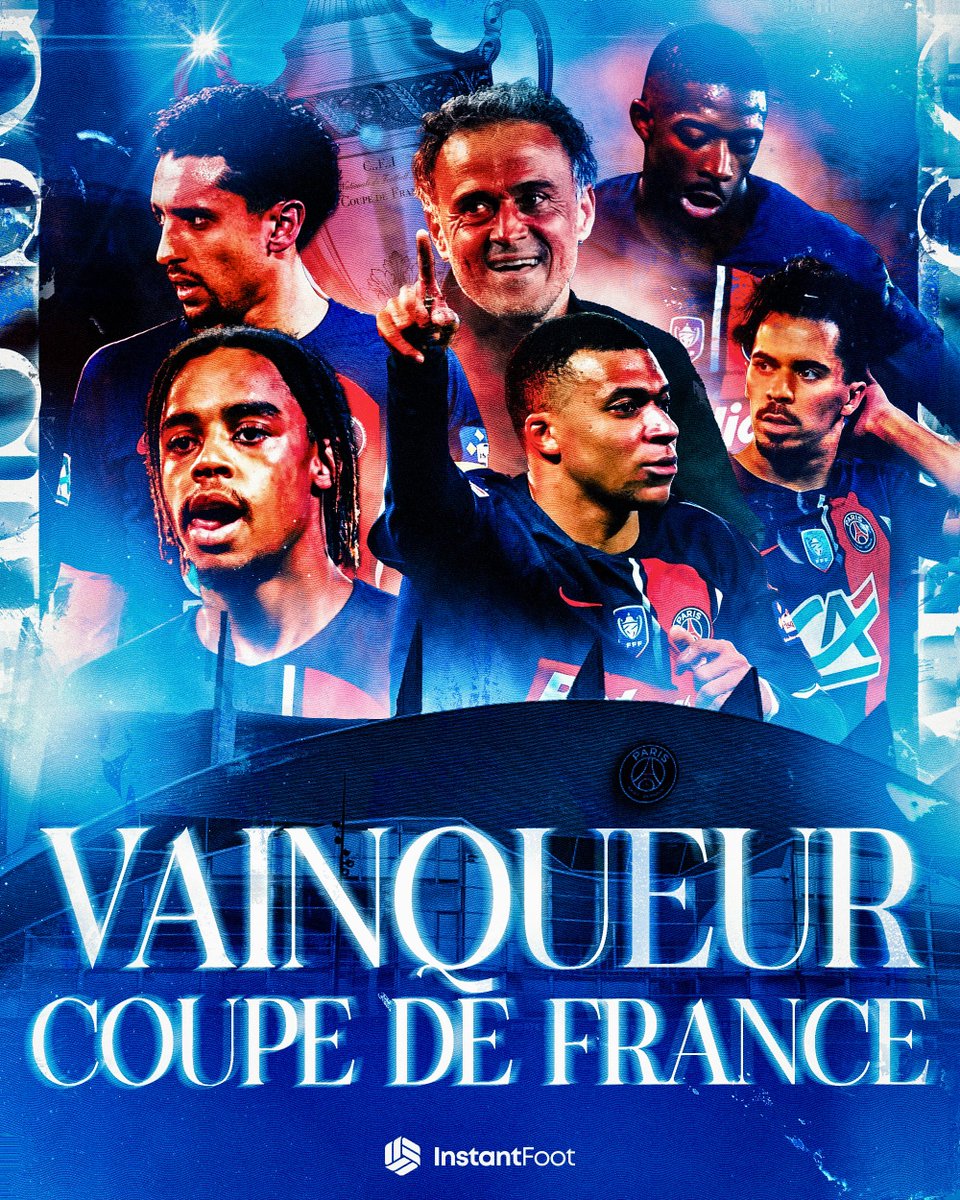 🚨 𝗢𝗙𝗙𝗜𝗖𝗜𝗘𝗟 ! 𝗟𝗘 𝗣𝗔𝗥𝗜𝗦 𝗦𝗔𝗜𝗡𝗧-𝗚𝗘𝗥𝗠𝗔𝗜𝗡 𝗥𝗘𝗠𝗣𝗢𝗥𝗧𝗘 𝗟𝗔 𝗖𝗢𝗨𝗣𝗘 𝗗𝗘 𝗙𝗥𝗔𝗡𝗖𝗘 𝟮𝟬𝟮𝟯/𝟮𝟬𝟮𝟰. ❤️💙🏆

ILS SONT OBLIGATOIRES ! Les Rouge-et-Bleu éteignent l'euphorie lyonnaise de cette fin de saison et remportent le prestigieux trophée.

🏆