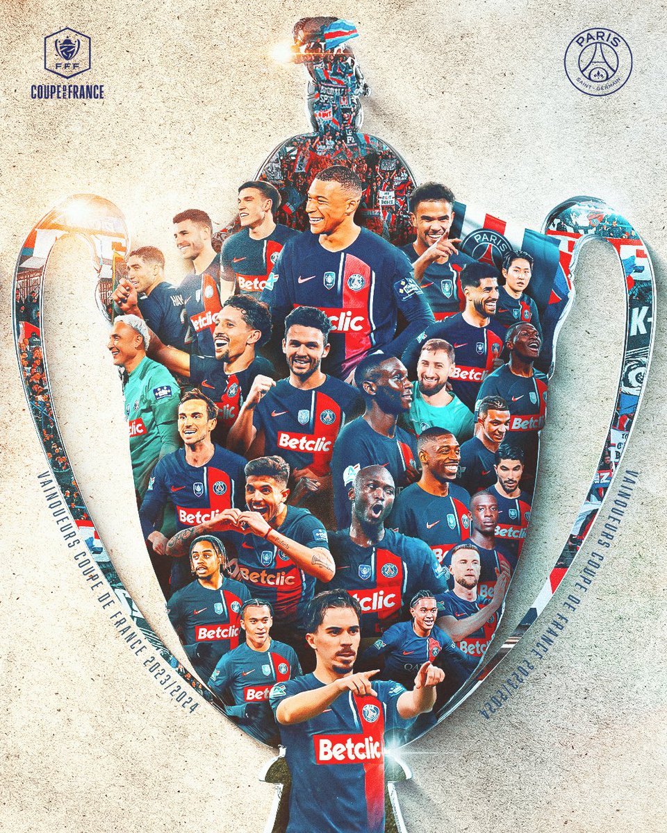 Coupe de France Crédit Agricole tweet media