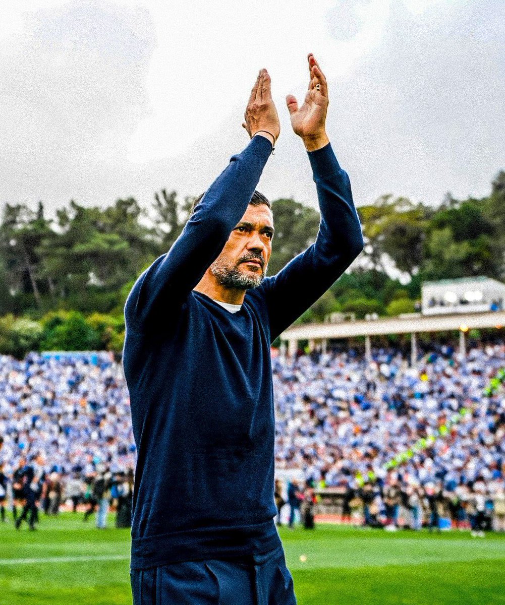 E por uma última vez: Oh Conceição oh Conceição oh Conceição faz o Porto campeão💙