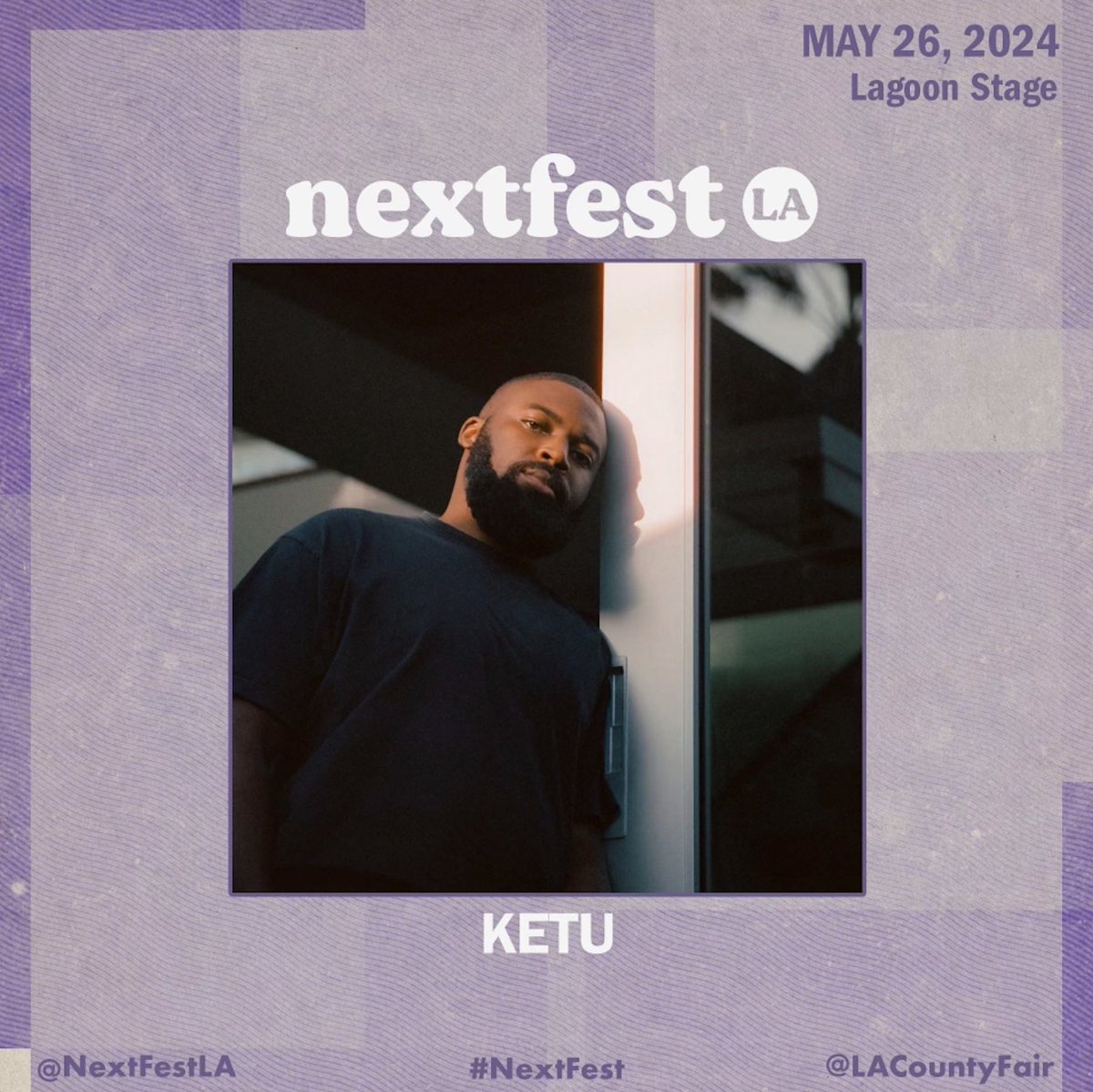 @ketuikediuba is gifting us an added bonus to the long weekend with a live performance at NextFest LA this Sunday, May 26! Find us at the Lagoon Stage for an exclusive Ano-Ele Acoustic postcard
Grab your tickets at NextFestLA.com. 

#NextFestLA #LACountyFair #LACF2024