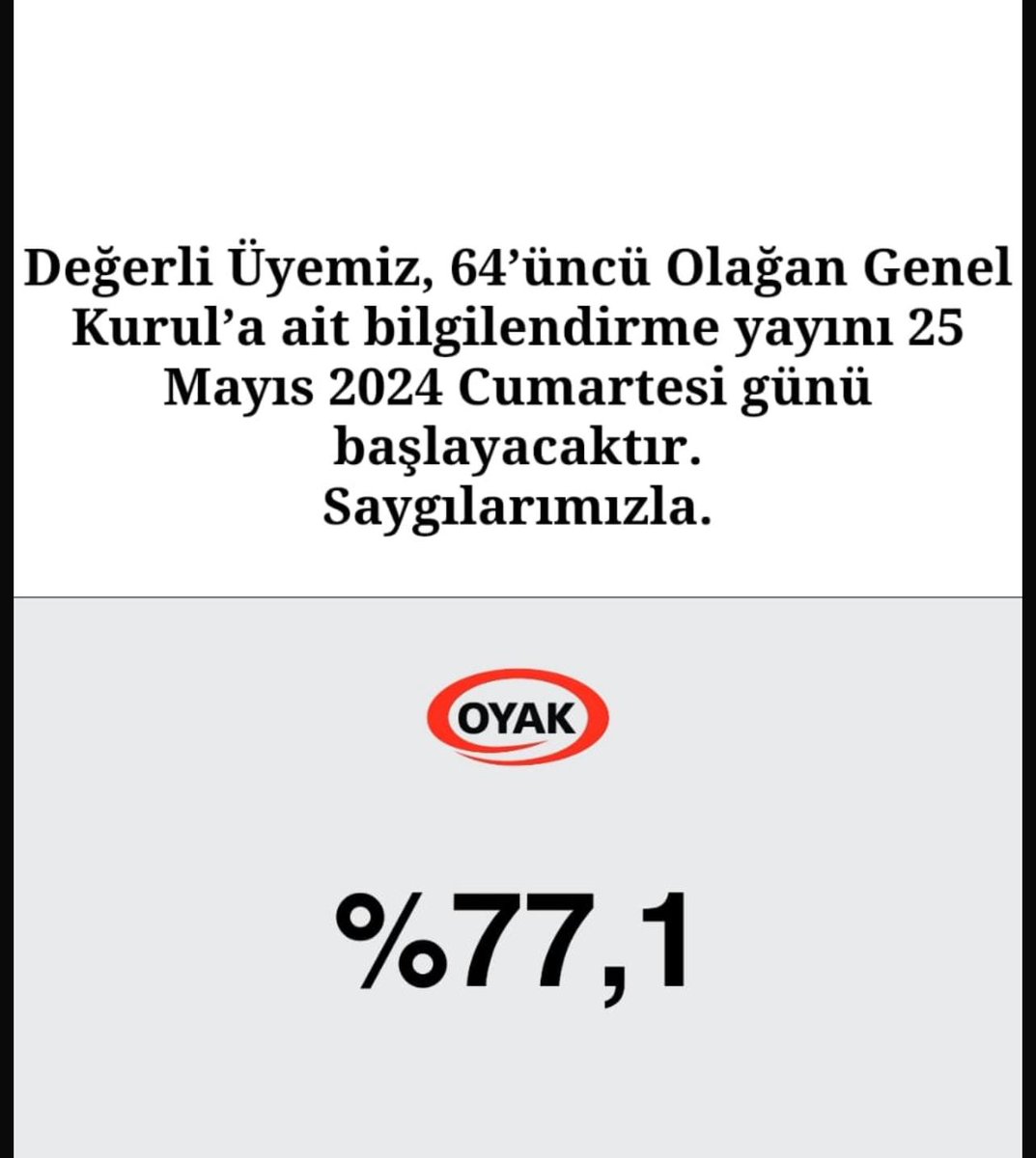 Cem80308099's tweet photo. Üyelerinden aldığı gücü vermeye gelince vermeyen hamudunla kazanıp damla ile veren kurumdur #oyak 
Hakkımızı helal etmiyoruz. https://t.co/KIs0WR5CZ0