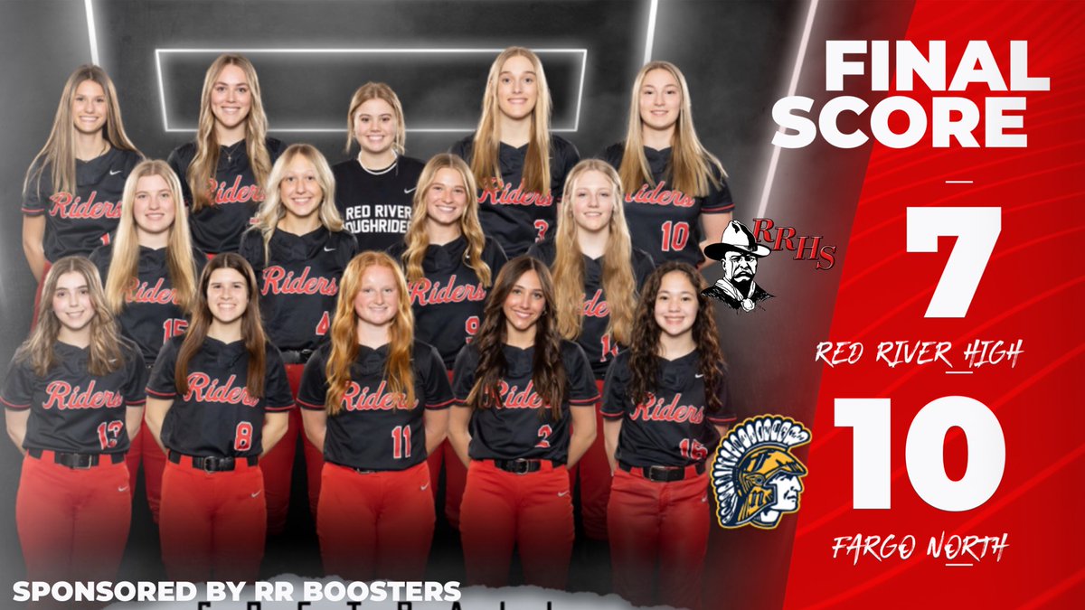 RRHSactivities's tweet photo. Girls Softball Final
The ladies will face Valley City later today in the state qualifier. #NextGameMentality #NDpreps @edcscores https://t.co/7WxZ2W0Y72