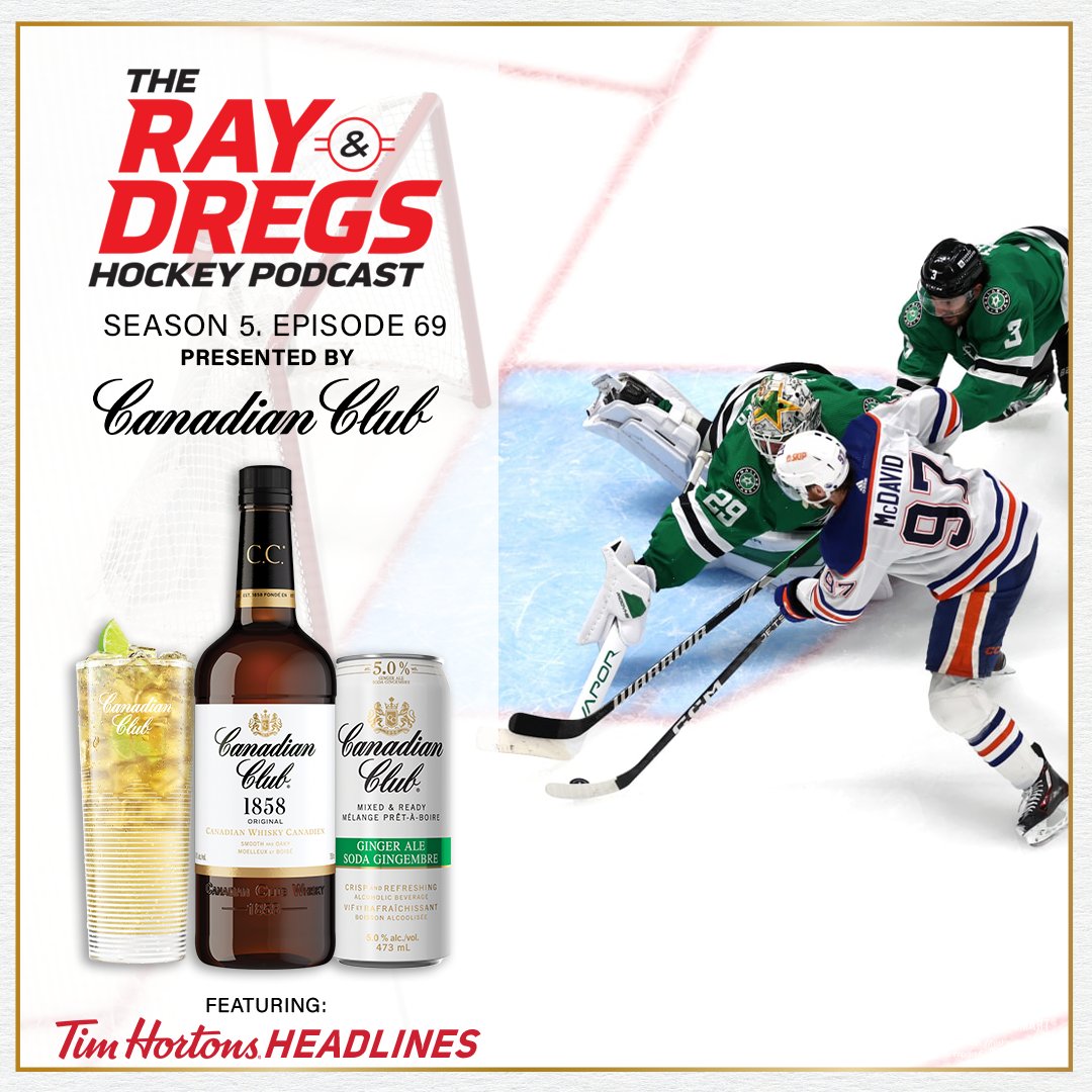 Conference Finals underway! @rayferraro21 & @DarrenDreger recap McDavid's wild game & Goodrow's OT winner. Devils hire Keefe, Arniel promoted, Waddell resigns, & more in @TimHortons Headlines! New episode audio courtesy @CanadianClub Listen here: rayanddregs.com