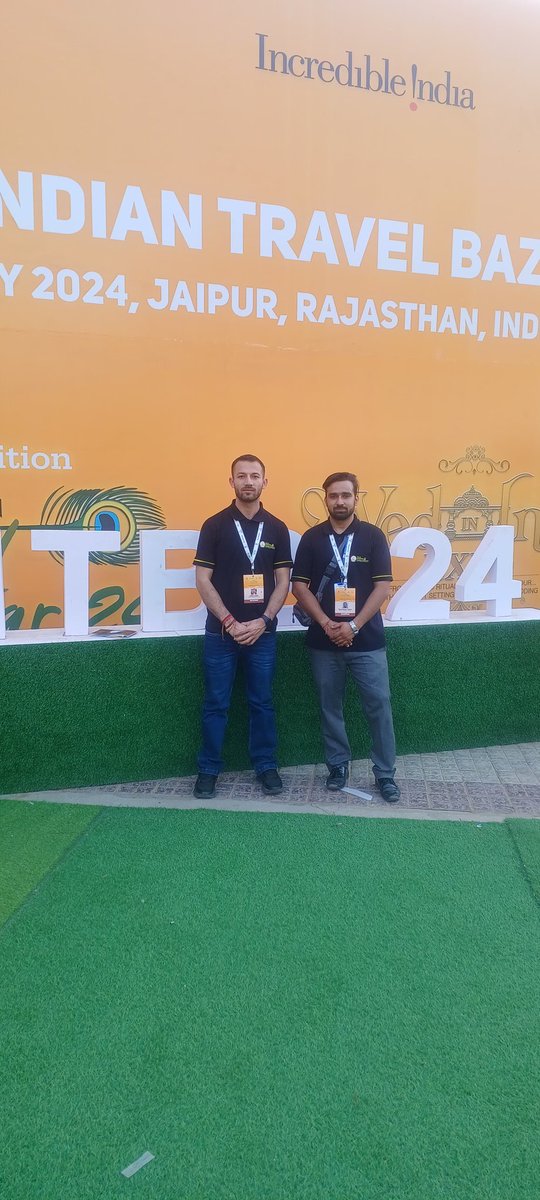 imvatan3's tweet photo. Participated Great Indian Travel Bazaar 2024 @ Jaipur Rajasthan 😊 #Travel #Bazaar #jaipur #tourism https://t.co/WFc8x7uCIQ