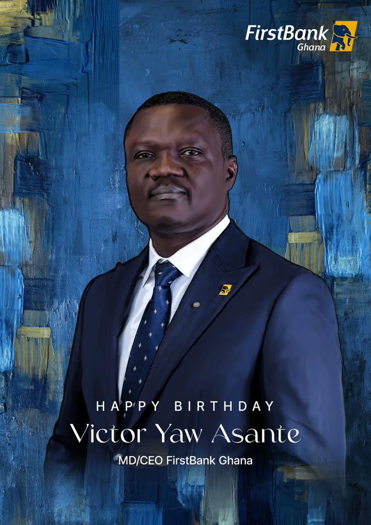 sarkodie's tweet photo. We celebrate the big Man himself today Mr. Victor Yaw Asante CEO @FirstBankGhana … Blessings boss man … With your vision we about to make magic https://t.co/9QaSITCk0f