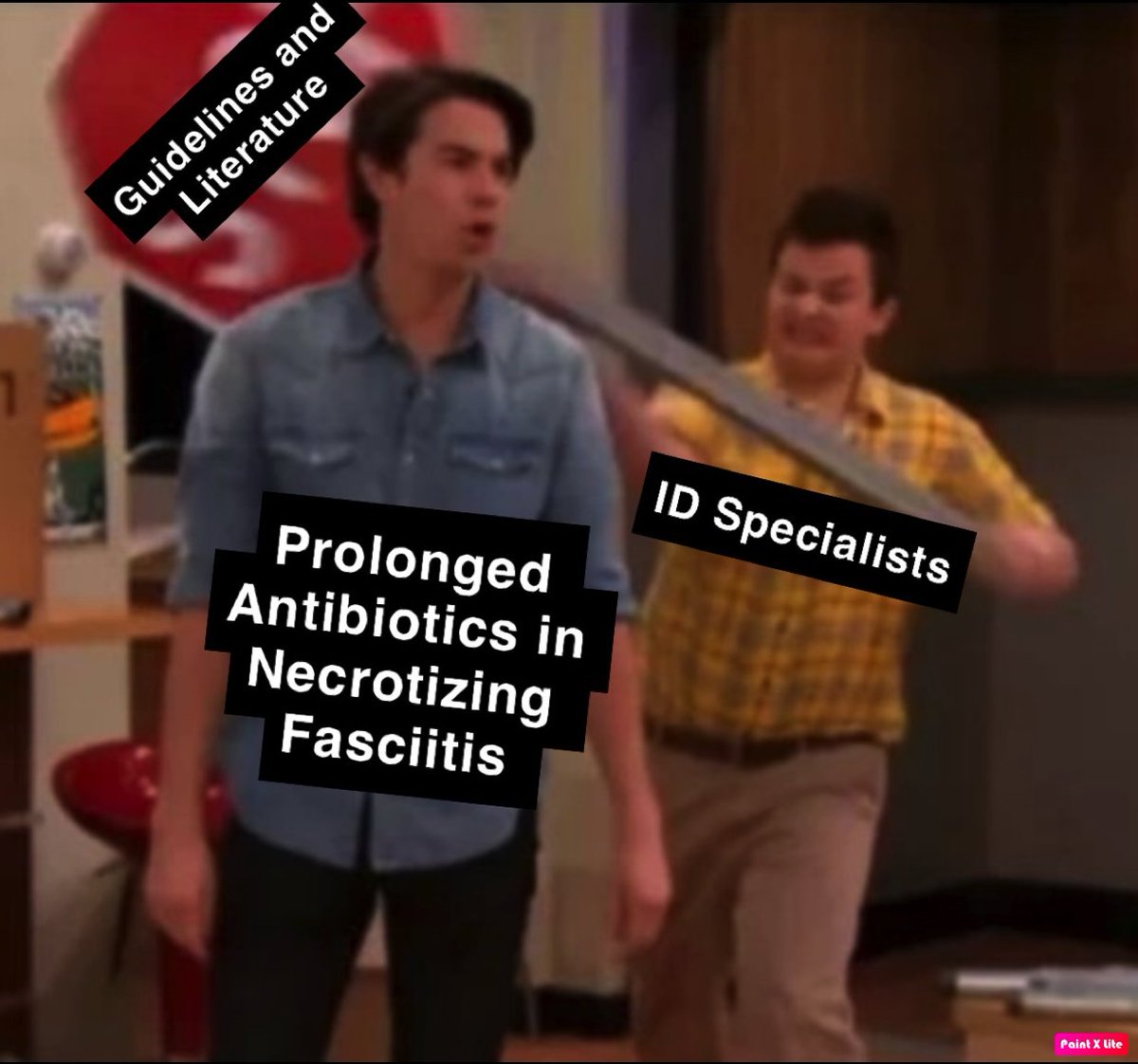 Fighting Flesh Eating Bacteria? Check out this week’s KASIC pearl to learn about an Antimicrobial Stewardship Opportunity: Stopping Antibiotics in Necrotizing Fasciitis ➡️ tinyurl.com/ypb62tav

#IDTwitter #IDXPosts #AntimicrobialResistance #antimicrobialstewardship #rxtwitter