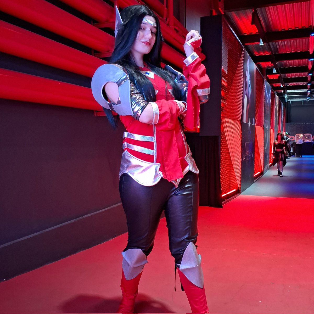 lyya1500's tweet image. Oi hoje eu sou a Irelia aqui na #IgnisCup