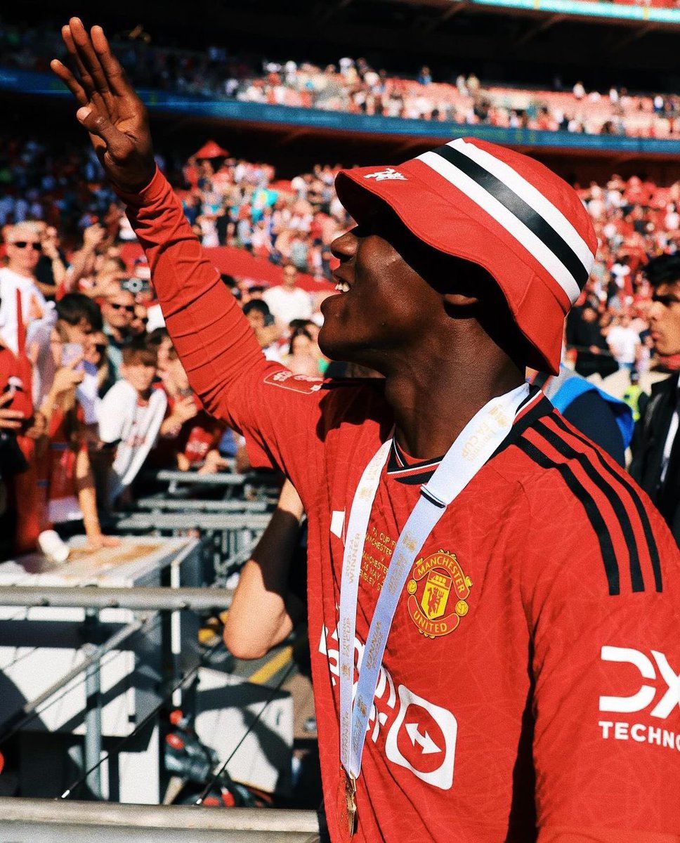 📲 Kobbie Mainoo on IG: “By any means necessary! God bless this football club❤️ FA CUP CHAMPIONS 2024🤞🏾😤”