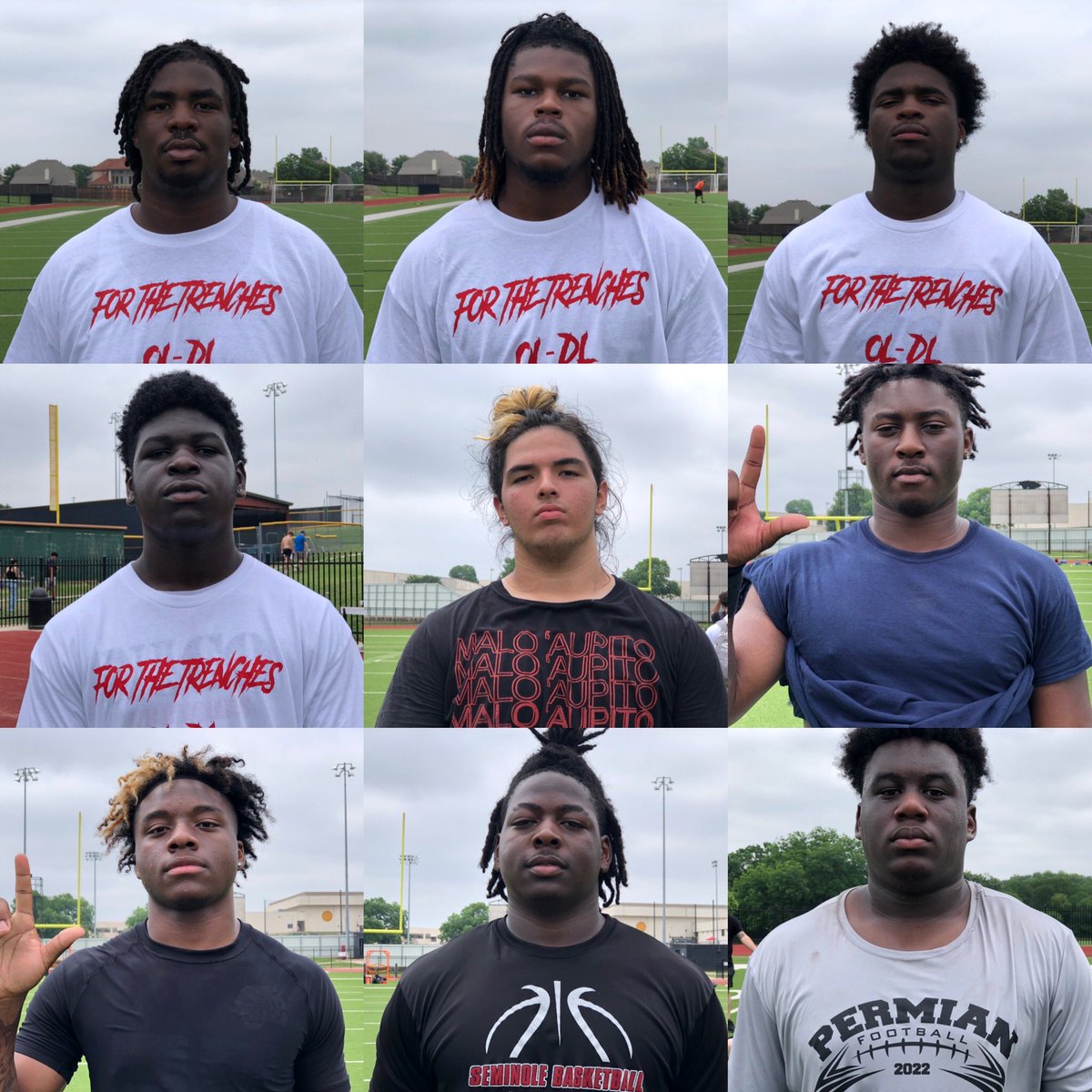 @ZachIsGreat_ #ZachKnowsOL #ForTheTrenches OL/DL Camp #TopTexasProspects DL Standouts @stunna4juju @CameronMelvin26 @jakobeperkins07 @LacorianH @D1byront @TysonONeal11 @KirkMyles_ @Jaydanshaw1 @powell_coffie Names To Know⬇️