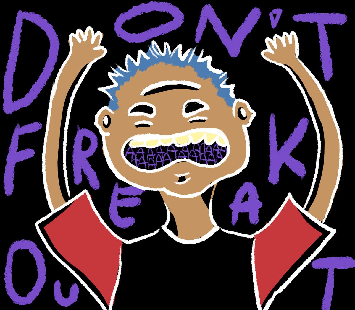 flairsketches's tweet photo. Don't freak out bro https://t.co/kXgvChmCfO